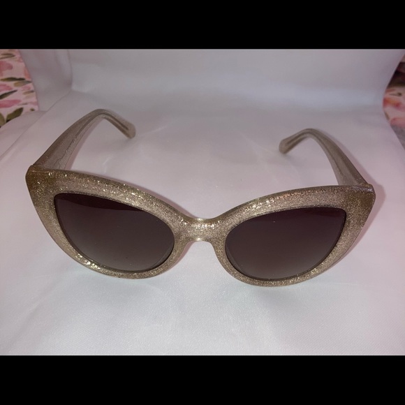 Kate Spade Gold Sunglasses ✨ NWNT - Picture 3 of 5